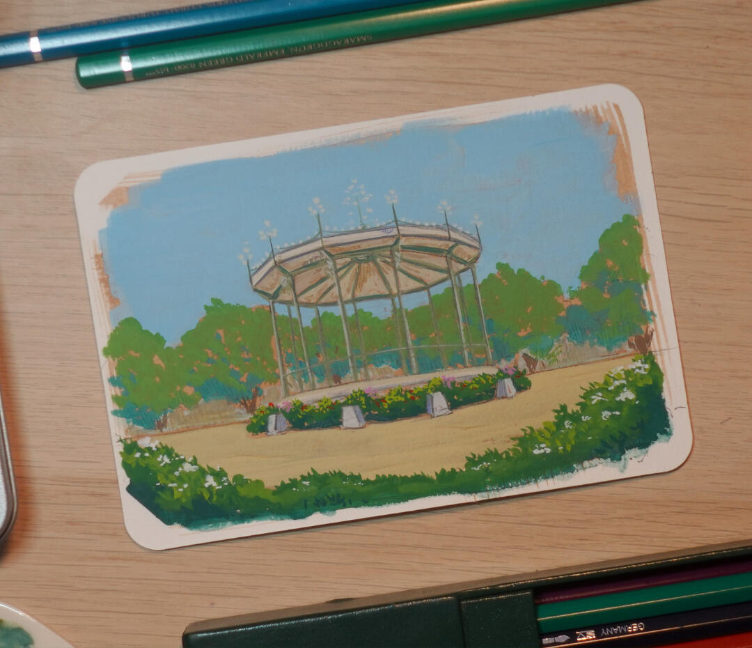 Angers - Jardin du Mail