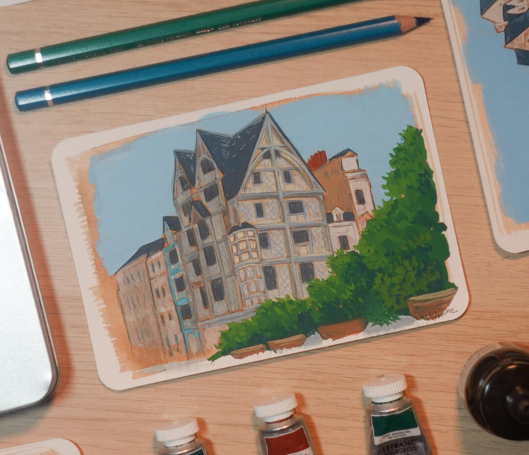 Angers - Maison d'Adam